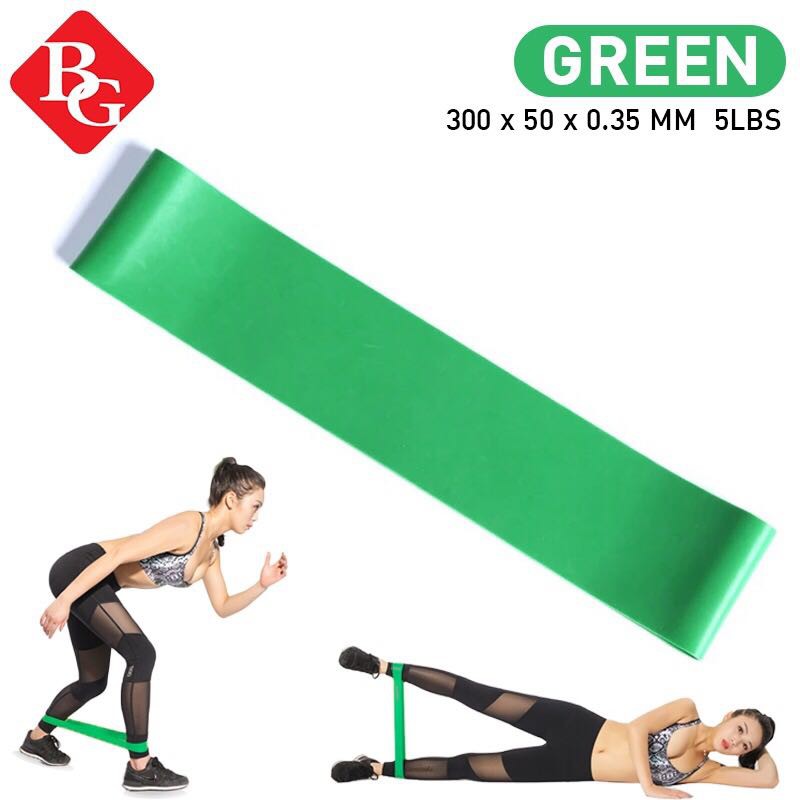 BG Bộ 5 Dây đàn hồi kháng lực đa năng cao cấp tập Gym/Yoga