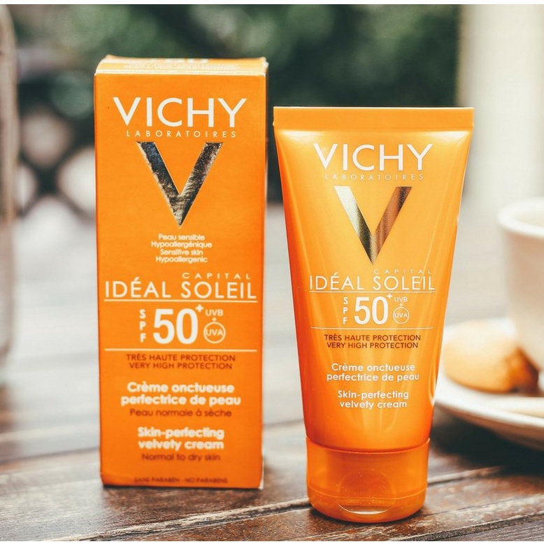 Kem Chống Nắng Vichy Ideal Soleil SPF50+ , Kem Chống Nắng bảo vệ da   - Belle Shop