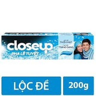 Kem đánh răng Closeup 180g/Tuýp thơm mát bất tận trắng răng