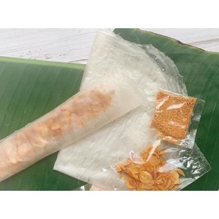 xâu 10 bịch bánh tráng muối hành phi 20k