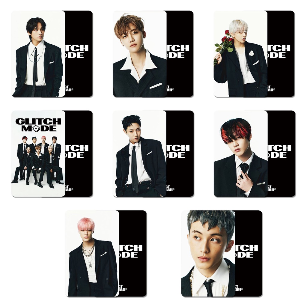 NCT DREAM Album Glitch Mode Photocard Official Card