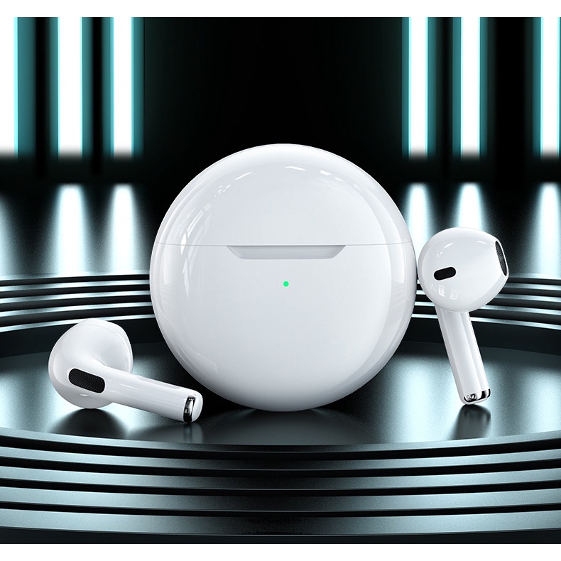 Tai nghe bluetooth Pro 6 âm thanh hifi thiết kế nhỏ gọn tích hợp mic đàm thoại