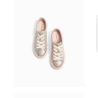 Giày nữ Za ra 👟👟 Metallic Sneakers