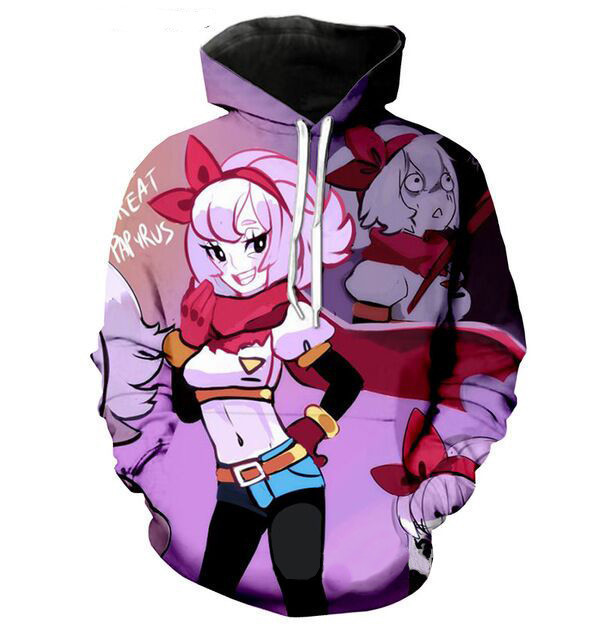 SANS Áo Hoodie Có In   3d Thời Trang Cao Cấp Cho Nam / Nữ