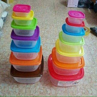 Bộ hộp nhựa 7 món tiện dụng