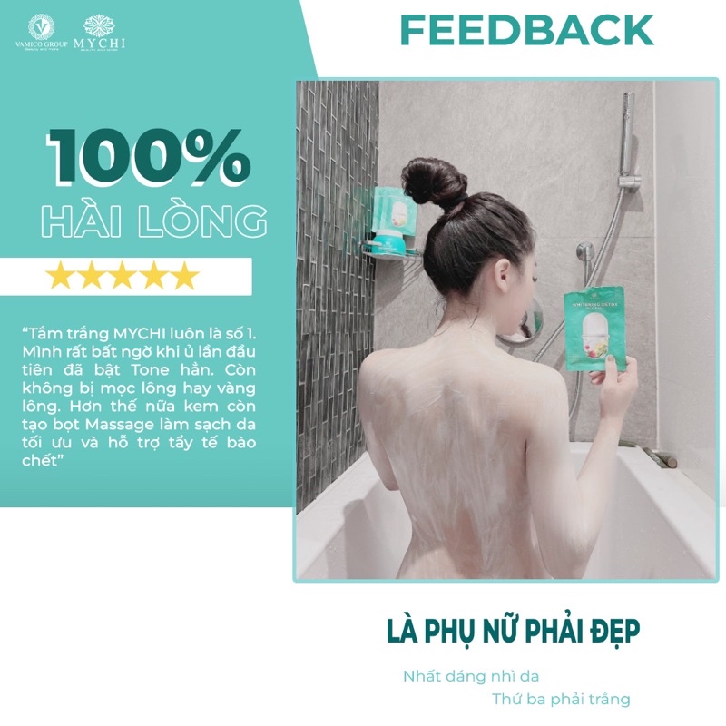 Kem Trắng Da Body Dưỡng Toàn Thân Mychi Sun Chính Hãng