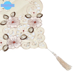 Khăn Trải Bàn Thêu Ren Hoa