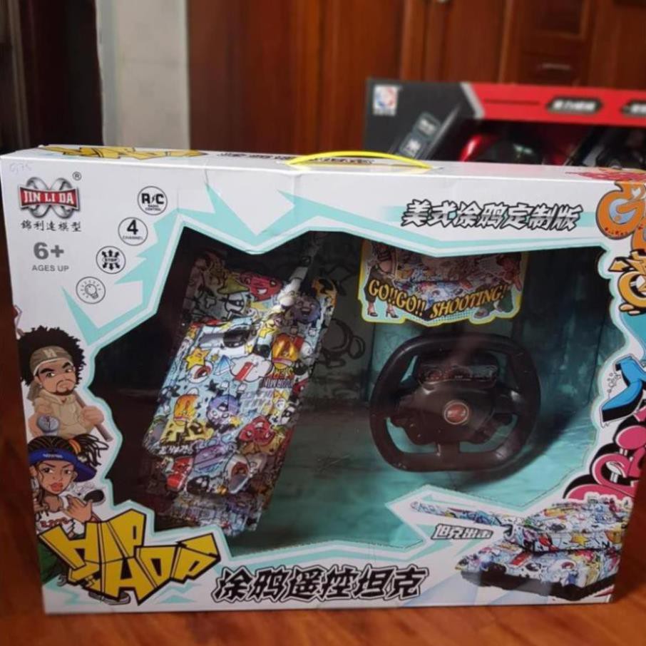 . xe tăng điều khiển từ xa,chạy pin *