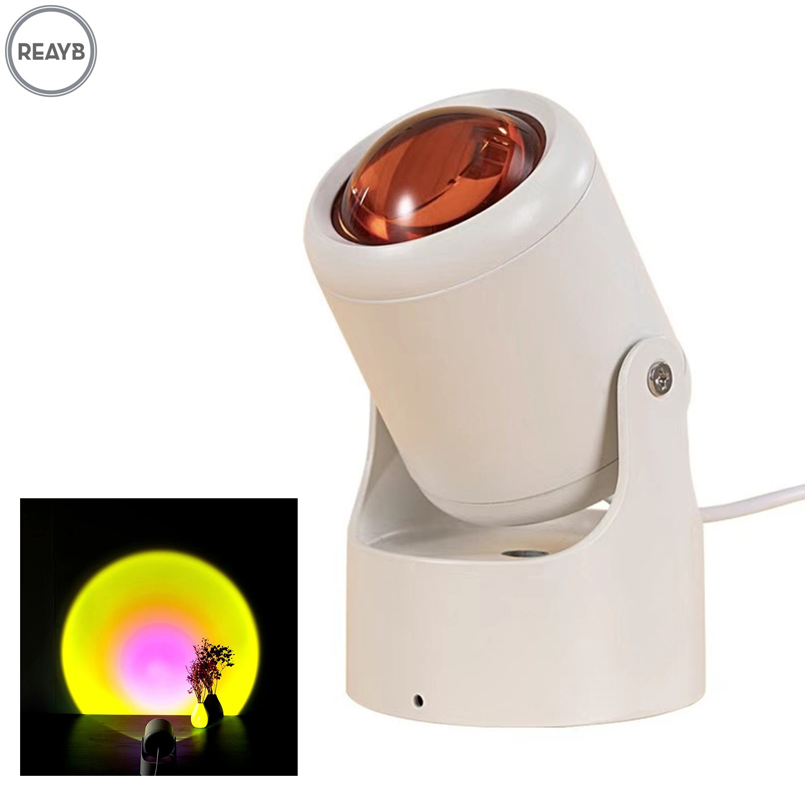 Đèn Led Chiếu Hình Mặt Trời / Mặt Trời / Mặt Trời Xoay 180 Độ