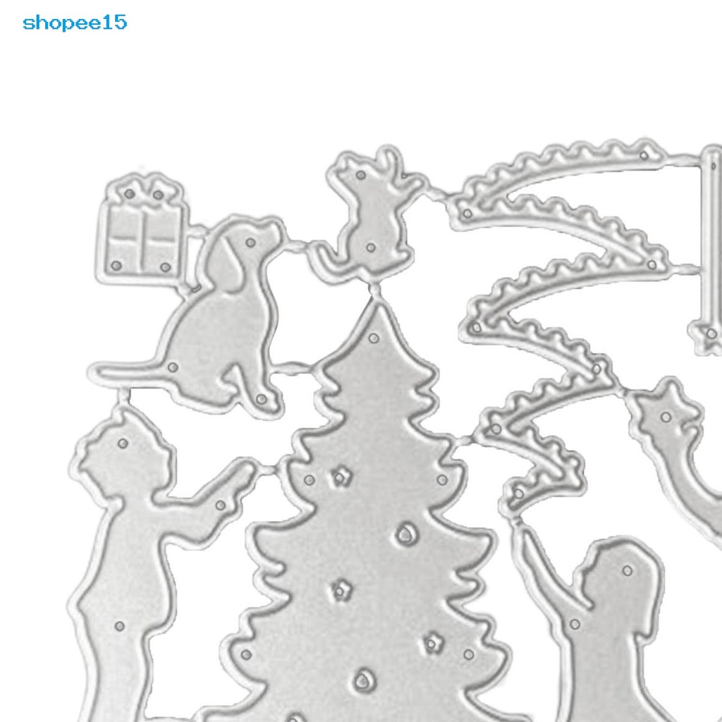 Khuôn cắt giấy chất liệu kim loại tạo khung viền trang trí sổ tay