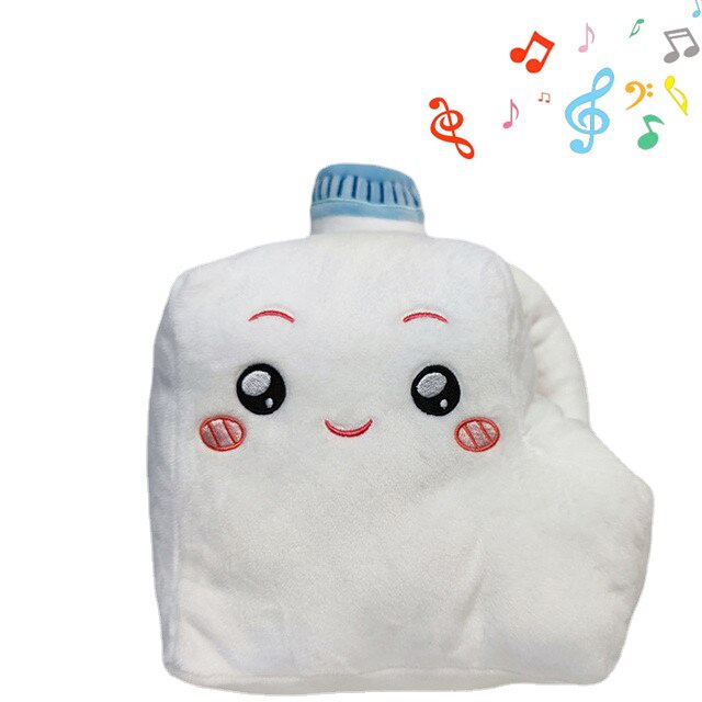 Lankybox Milk Musical Doll With Music Toys In The Dark Ghosty Glow Dark Boxy/Foxy Robot Plushie Dolls Birthday Gift