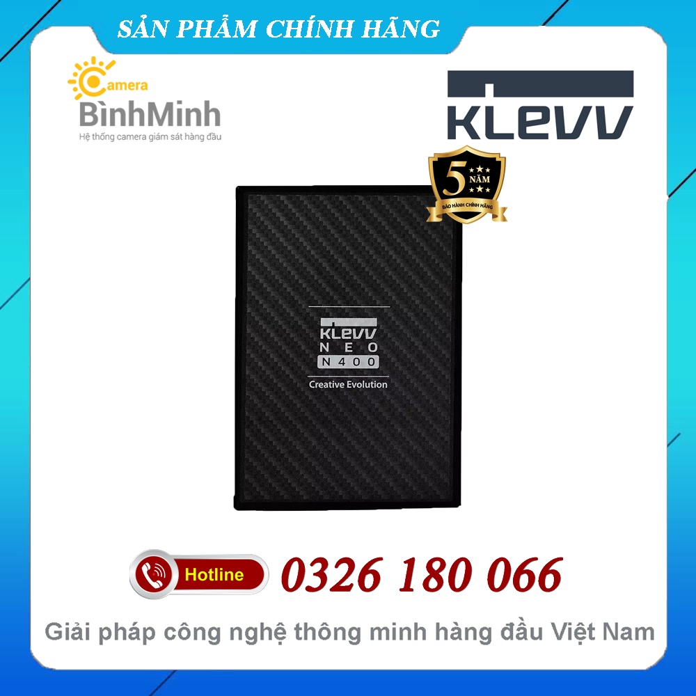 Ổ Cứng SSD 240GB KLEVV Neo N400 2.5 Inch SATA 3 3D-NAND (K240GSSDS3-N40)