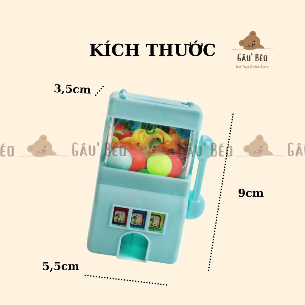 Máy bán nước tự động mini cho bé máy bán nước đồ chơi có 4 lon nước và xu đồ chơi tương tác thông minh