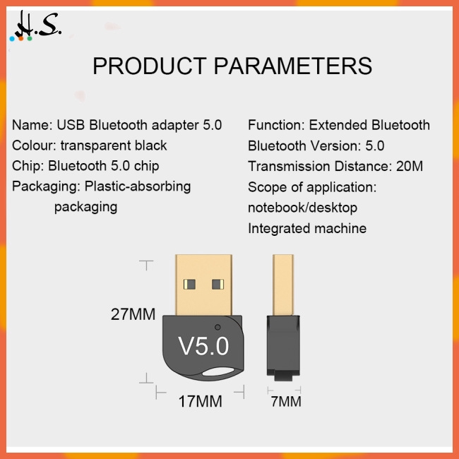 Wireless USB Bluetooth Adapter 4.0 Bluetooth Dongle Music Sound Receiver Adaptor Bluetooth Transmitter For Computer PC Laptop