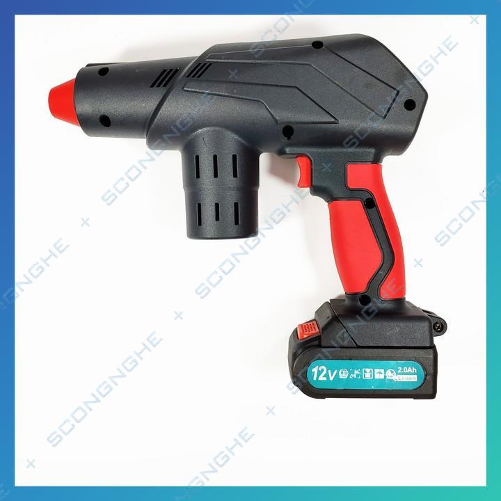 Bơm xe Pin tự động GEWANG đa năng 12V nội địa