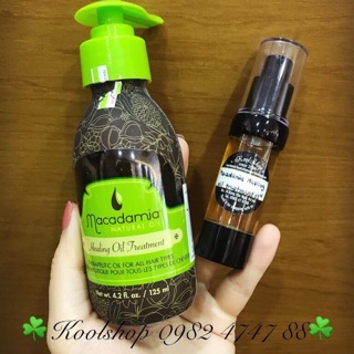 (MẪU THỬ) Tinh dầu Macadamia 125ml (Healing oil treatment )
