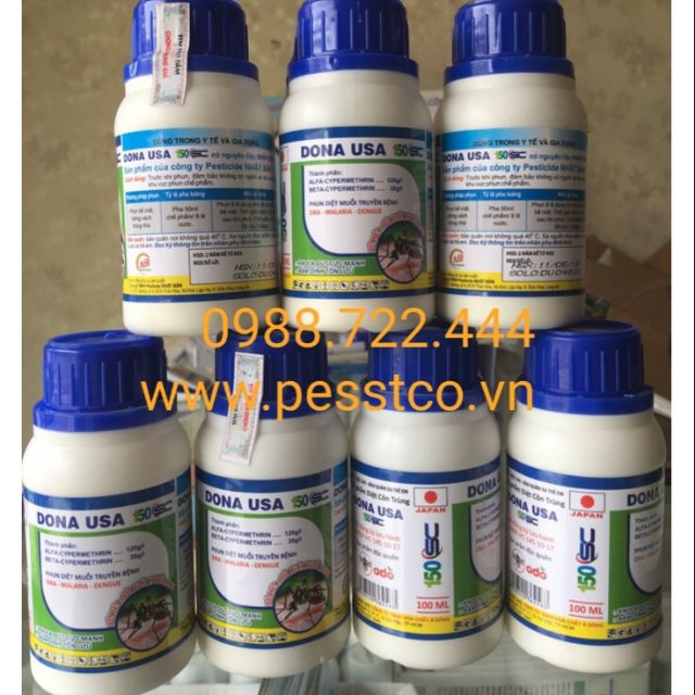 Thuốc diệt muỗi DONE USA 100ml