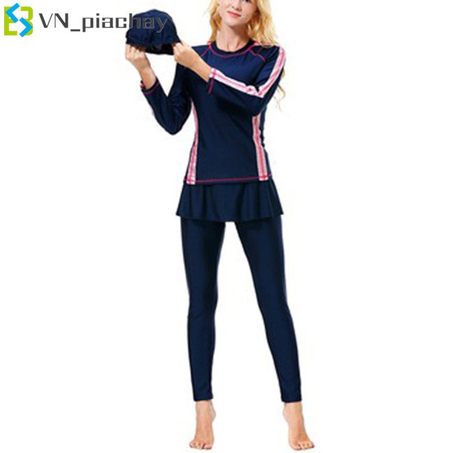 Bộ Đồ Bơi Liền Thân Dài Tay In Họa Tiết Gợi Cảm Cho Nữ | BigBuy360 - bigbuy360.vn