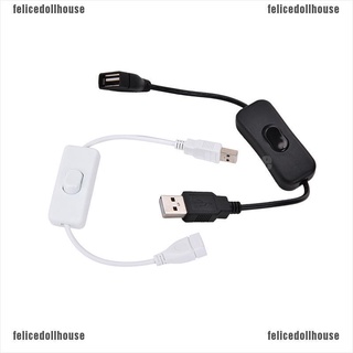 Dây cáp USB kèm công tắc điều khiển dành cho Raspberry Pi