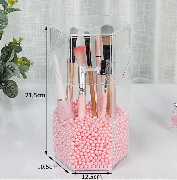 [Hàng mới về] Hộp nhựa đựng mỹ phẩm trong suốt bằng acrylic để bàn | BigBuy360 - bigbuy360.vn