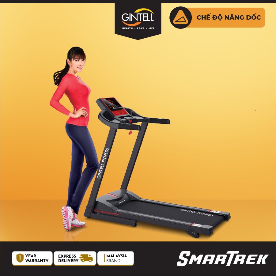 Máy Chạy Bộ GINTELL - SmarTREK + 1 Năm Bảo Hành Chính Hãng