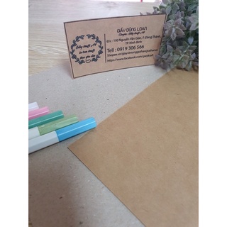 100 tờ bìa giấy kraft đl 280 gsm a4