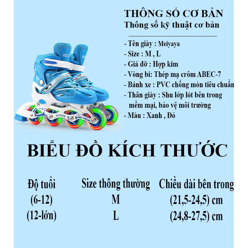 [HOT] Giày Trượt Patin Sport Trẻ Em - Batin Người Lớn QF Thế Hệ Mới - ENZO