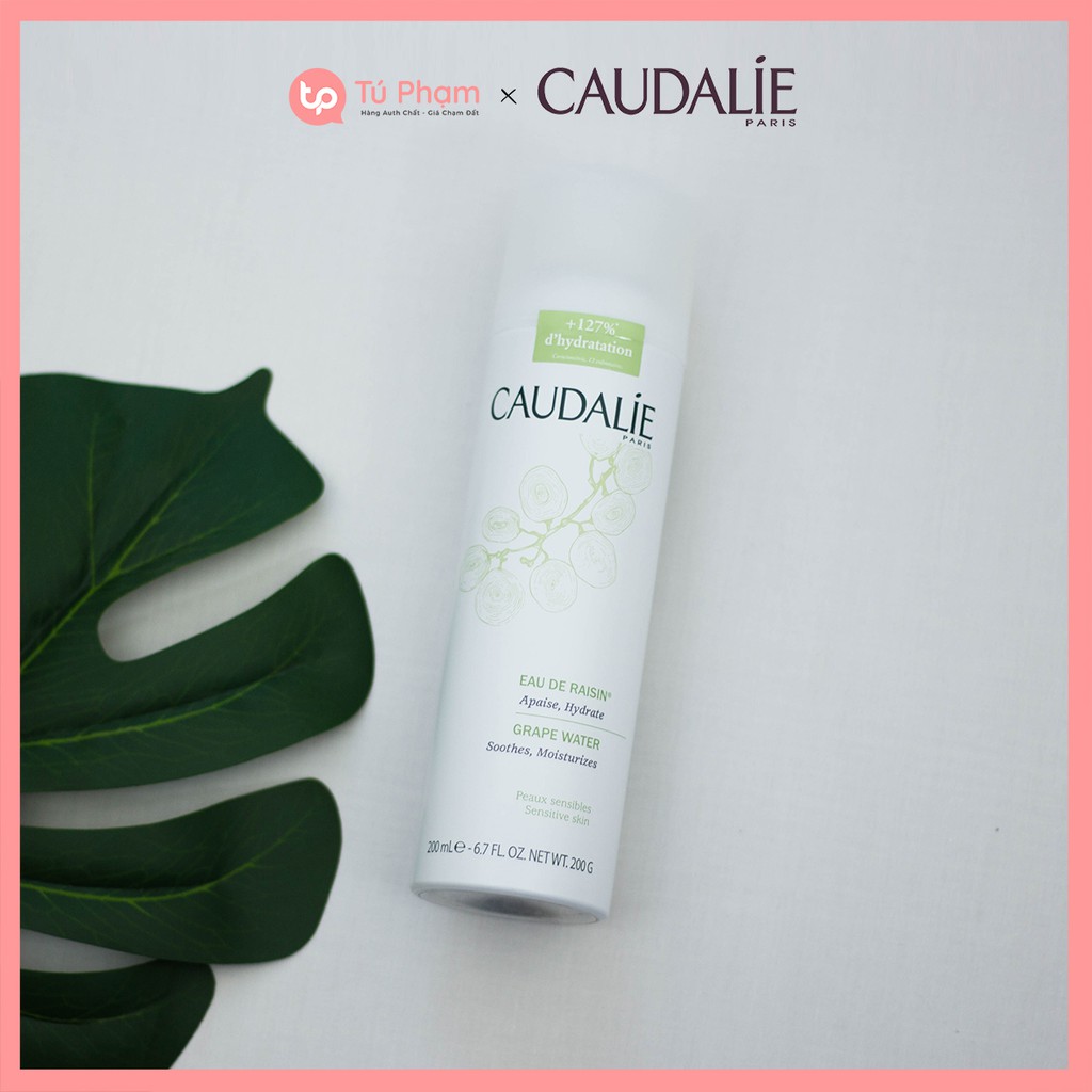 Xịt Khoáng Dưỡng Ẩm Caudalie Grape Water