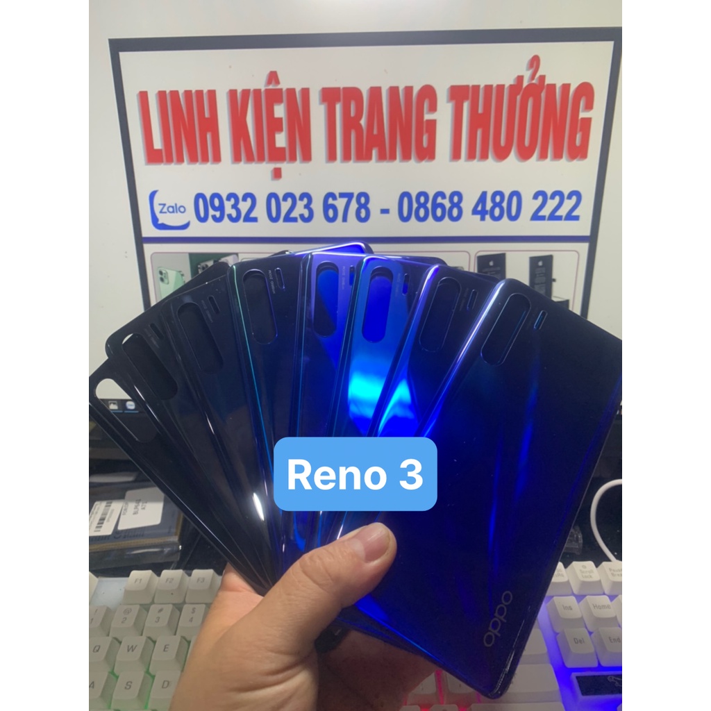 Miếng lưng vỏ oppo reno 3 hàng zin