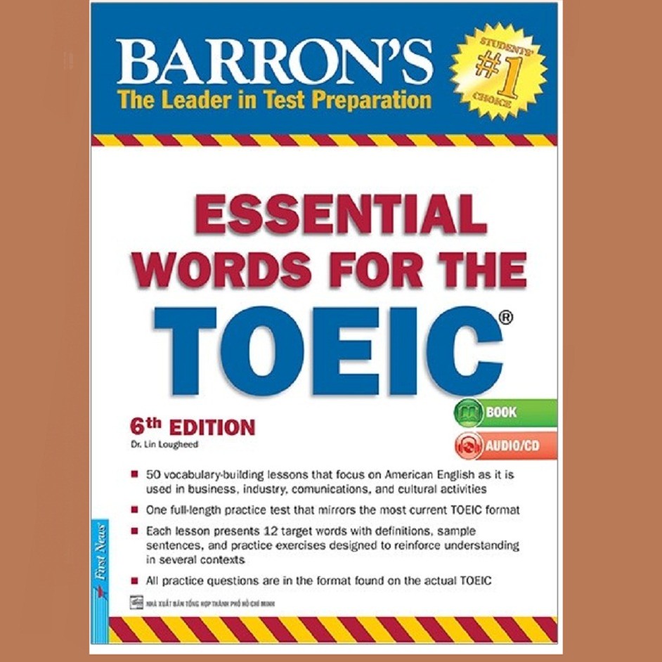 Sách - Essential Words For The Toeic 6th (Tái Bản 2019) - Tặng Kèm 1CD Tặng Bút Bi