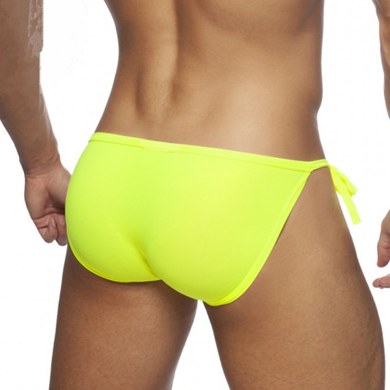 Quần Bơi Lưng Thấp Màu Sắc Thanh Lịch Cho Nam