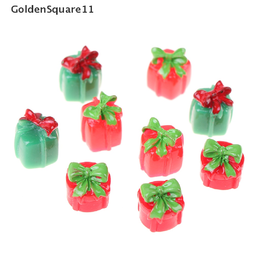 [Goldsquare11] Bộ 3 Món Đồ Chơi Trang Trí Giáng Sinh Mini Hình Ông Già Noel Quà Tặng Trang Trí Nhà Cửa
