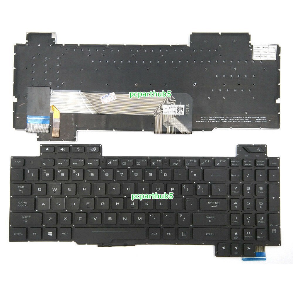 (KEYBOARD) BÀN PHÍM LAPTOP ASUS GL703 dùng cho Rog GL503 GL503V GL703 GL703V GL703VG