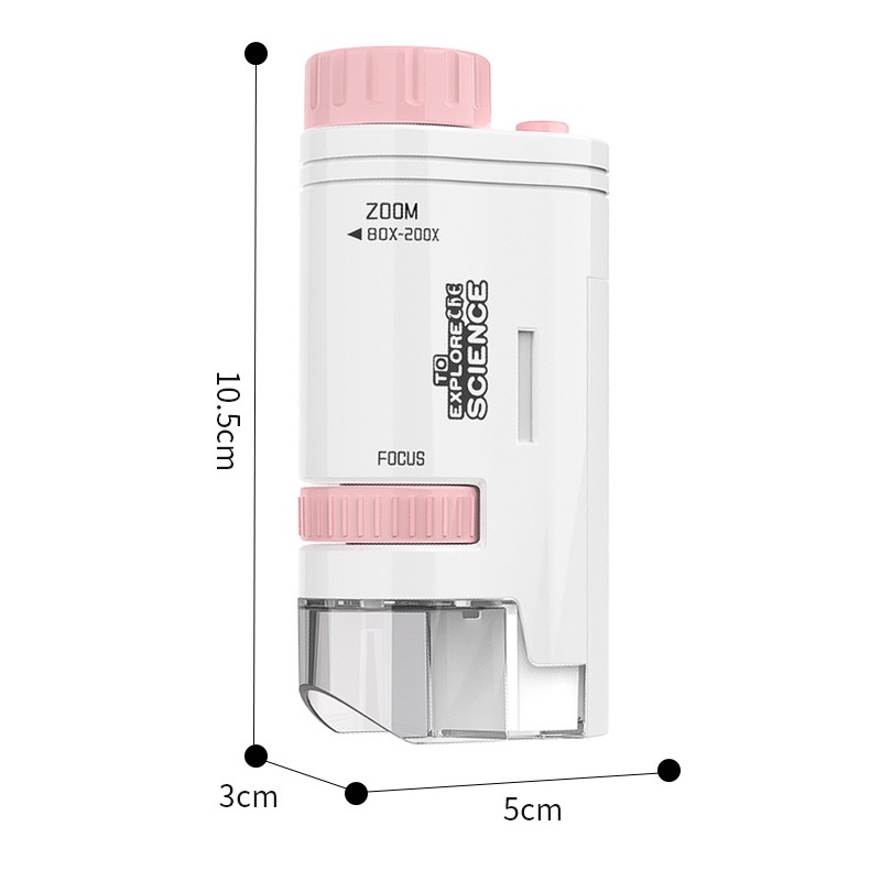 Đồ chơi kính hiển vi mini cầm tay mới nhất 2022