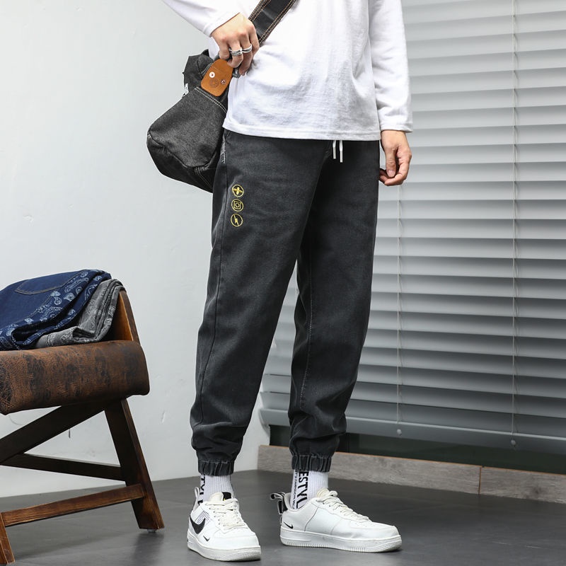 Quần Jeans Dài Phong Cách Hàn Quốc Thời Trang Cho Nam