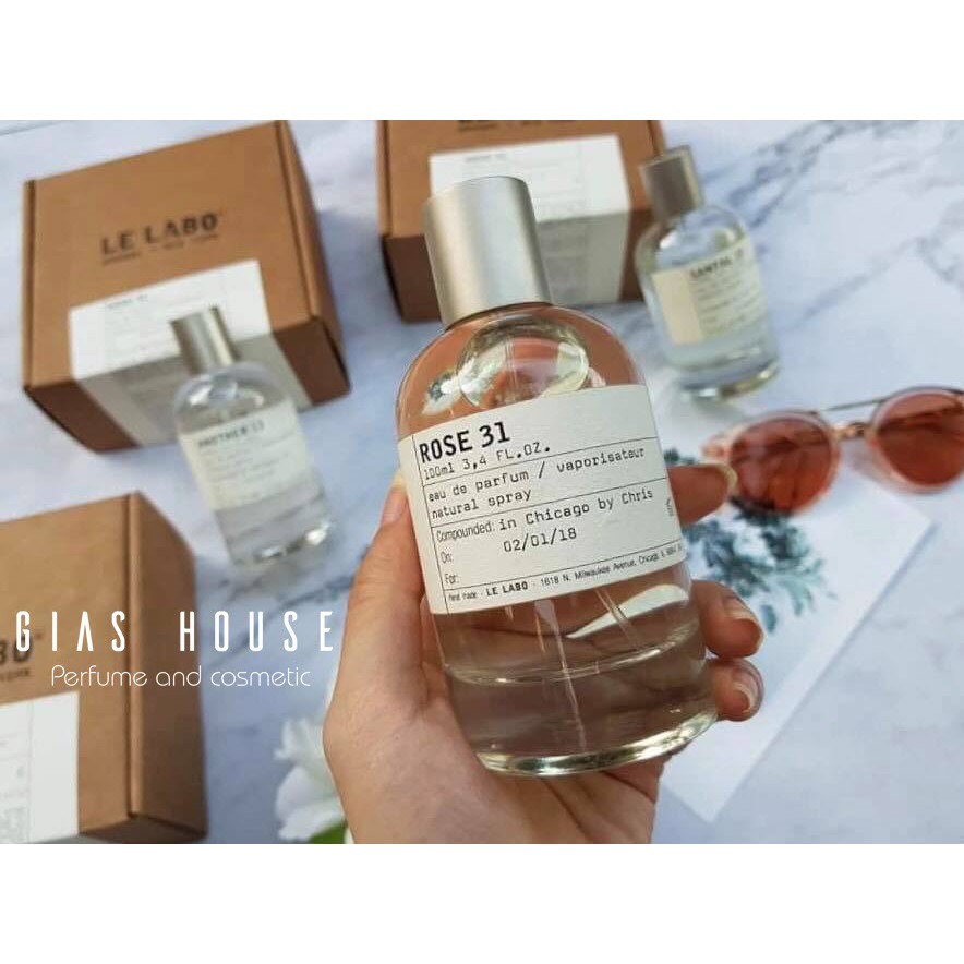 NƯỚC HOA Fashionista ROSE 31 10ml của hãng LE LABO