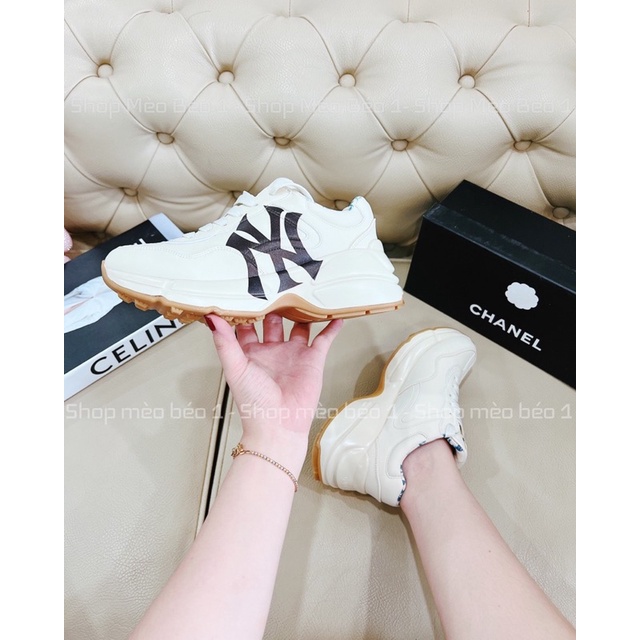 Giày thể thao sneaker gc NY lót hoa xanh vip fullbox bill túi giấy