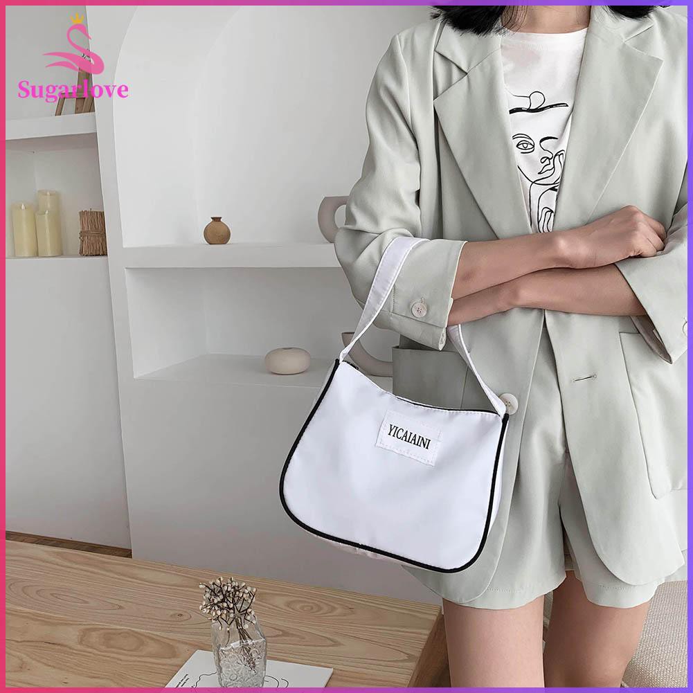 Beautiful※Women Travel Handbags Tote Ladies Nylon Casual Shoulder Zipper Shopping Bag