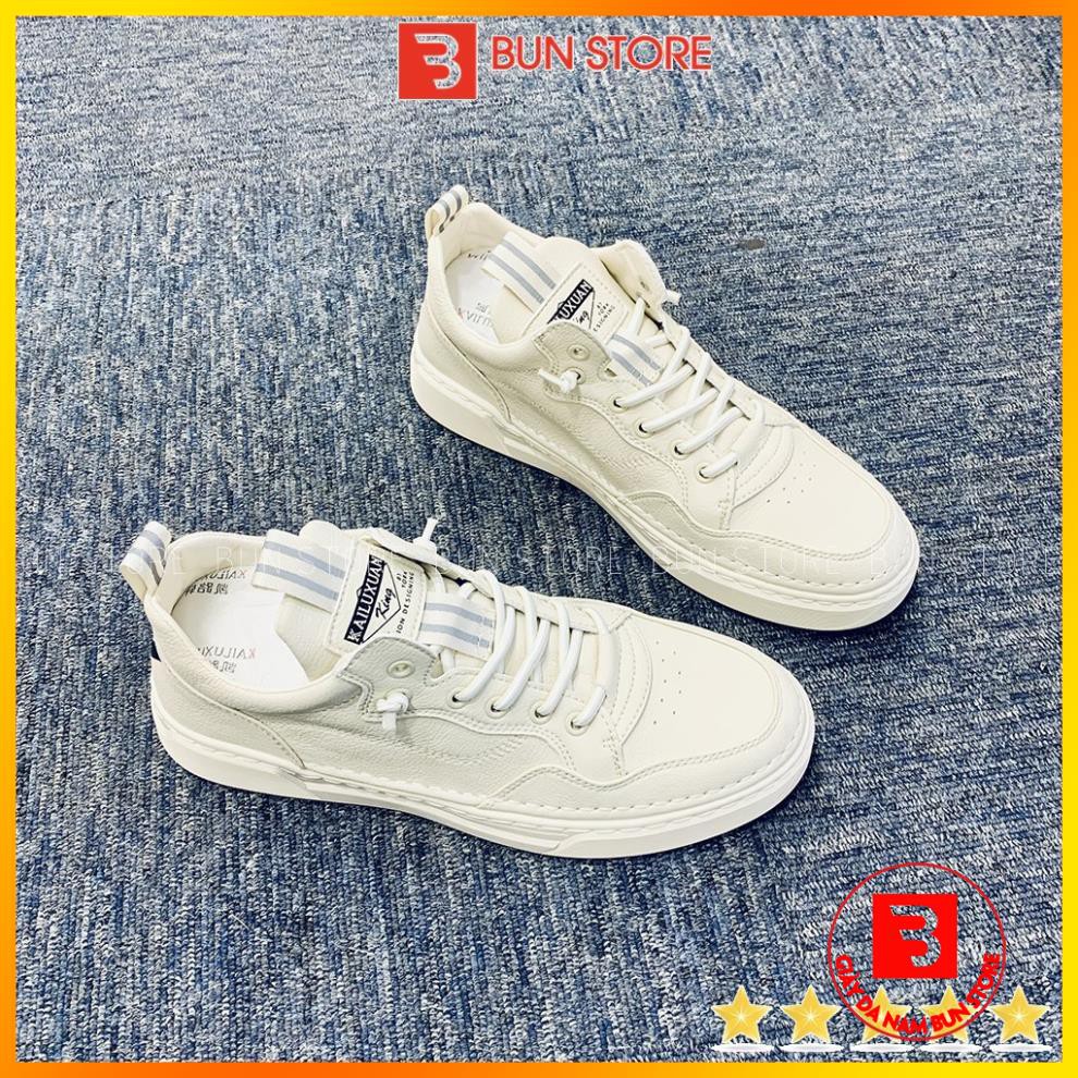 TOP Giày Nam cao cấp Bun Store - Giày da nam thời trang Sneaker trẻ trung, phong cách G2076