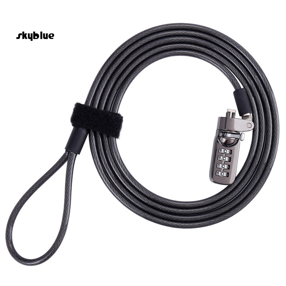 Cáp khóa máy tính notebook PC có mật mã chống trộm | BigBuy360 - bigbuy360.vn