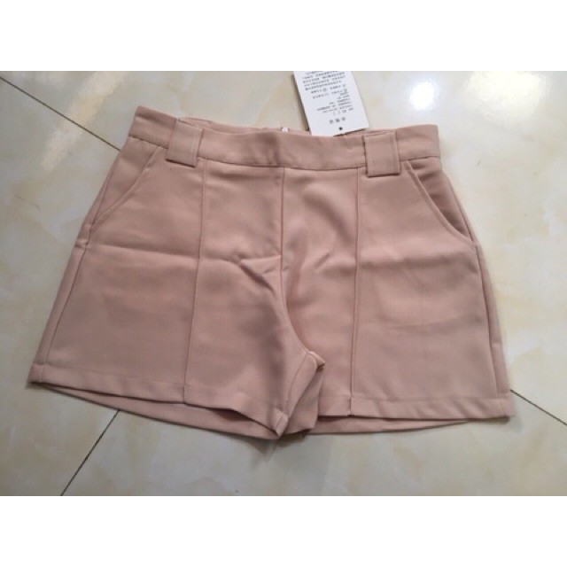 Quần short giả váy chất liệu công sở cao cấp-khoá eo | BigBuy360 - bigbuy360.vn