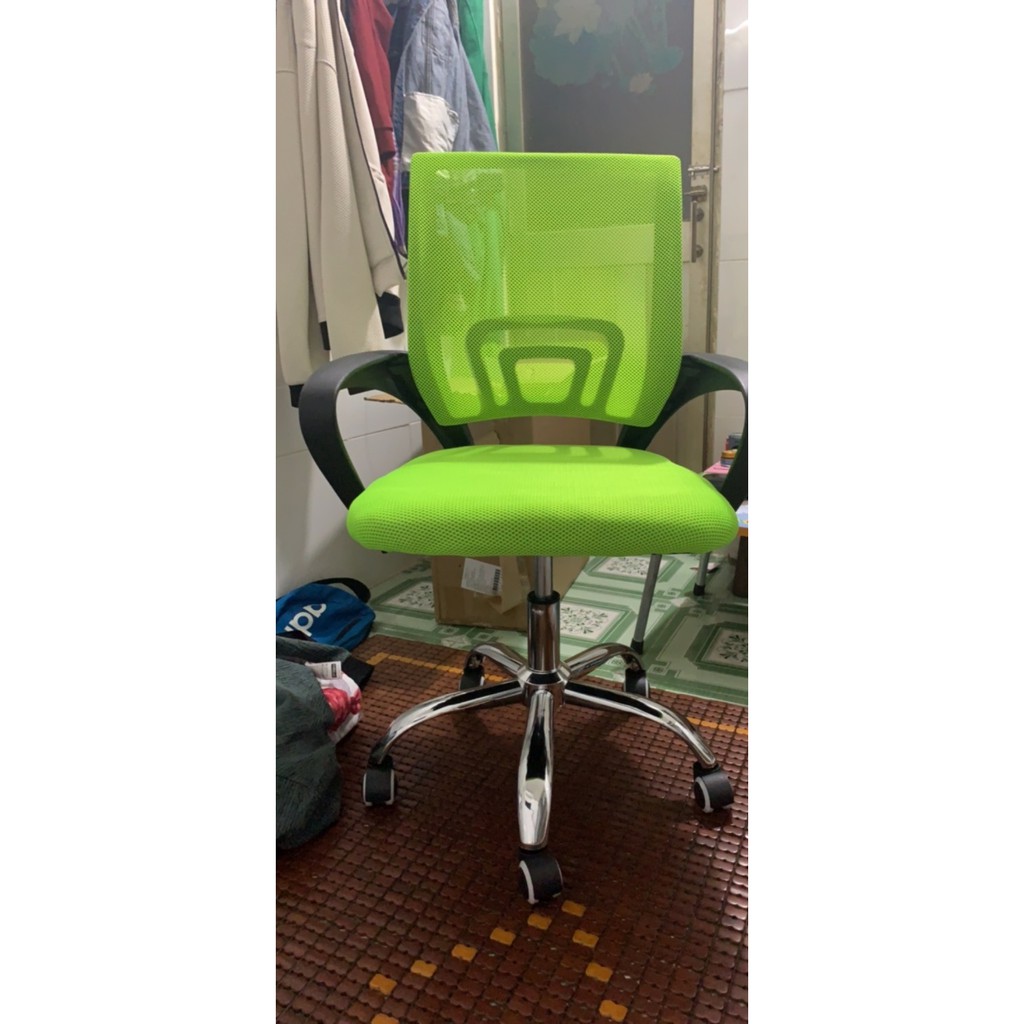 GYM19 - Ghế lưới văn phòng cao cấp chân xoay 360 độ Mẫu B01 (nhiều màu) | BigBuy360 - bigbuy360.vn