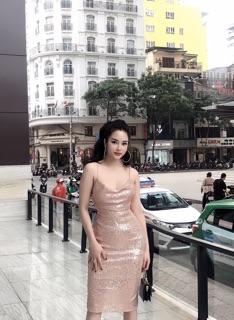 Váy 2 đây kim sa