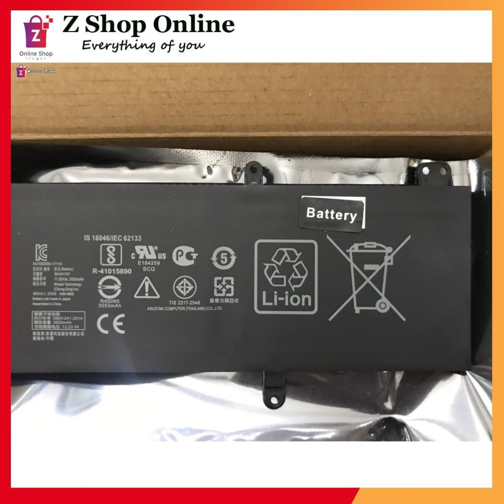 💖 Pin Zin (Battery) Asus VivoBook S14 S406UA S410 S4100VN S410U S4200U B31N1707 Original