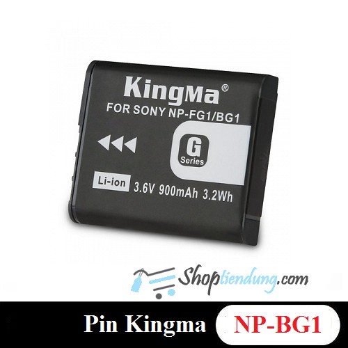 Pin Kingma NP-BG1 dùng cho máy ảnh Sony DSC-W300; DSC-W200; DSC-W270, DSC-W170