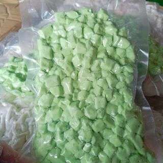 Cùi bưởi viên,sợi màu xanh lá dứa 1kg