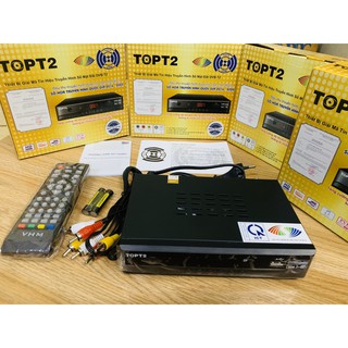 THIẾT BỊ GIÃI MÃ TÍN HIỆU TRUYỀN HÌNH SỐ MẶT ĐẤT DVB-T2 TOP T2 MIỄN PHÍ