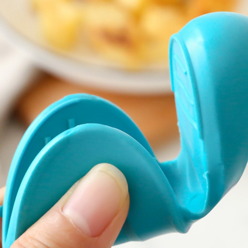 Găng Tay Silicone Cách Nhiệt Bảo Vệ Ngón Tay Khi Dùng Lò Vi Sóng