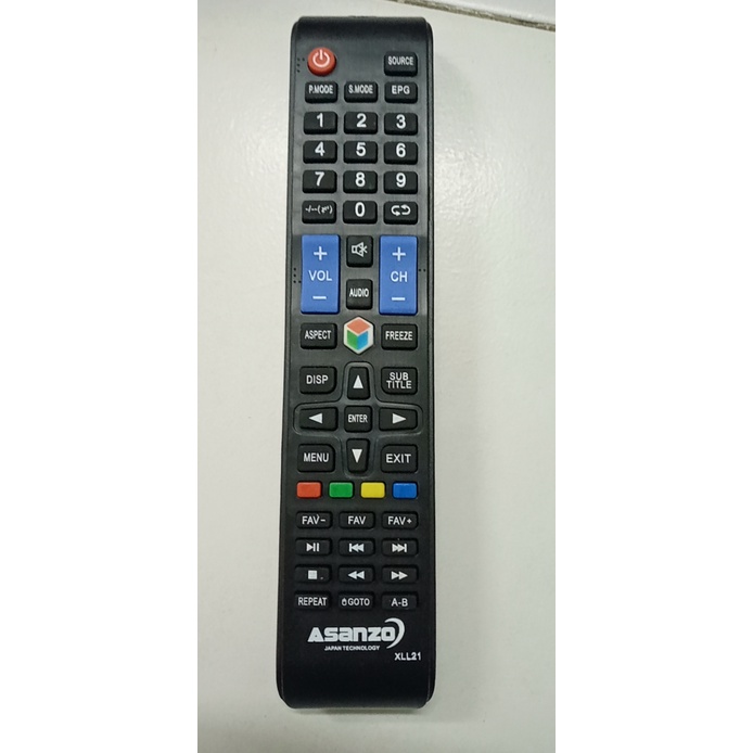 Remote điều khiển tivi thông minh ASANZO. Bảo hành 12 tháng