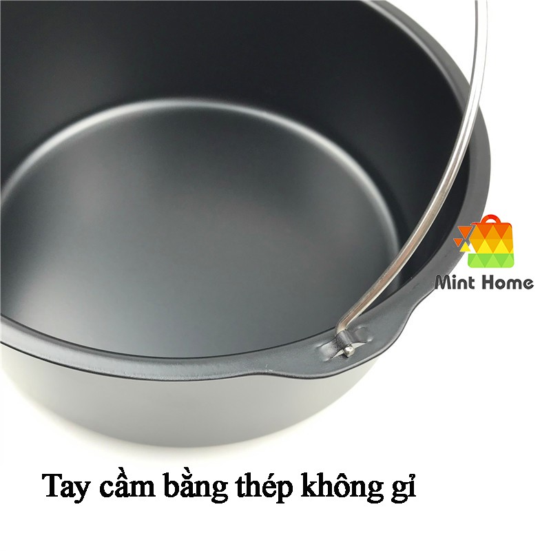 Khuôn làm bánh kem sinh nhật, khay nướng bánh bông lan chống dính hàng tách lẻ từ bộ phụ kiện nồi chiên không dầu ko